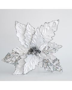 ΑΛΕΞΑΔΡΙΝΟ ΛΕΥΚΟ ΜΕ GLITTER, 42x50cm Eurolamp 600-45357