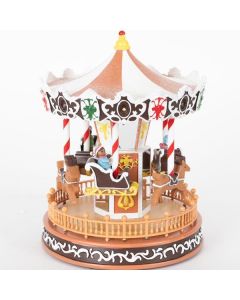 ΚΑΡΟΥΖΕΛ ΜΕ ΖΩΑΚΙΑ, CANDY, ΜΕ ΜΕΤΑΣΧΗΜΑΤΙΣΤΗ, ΜΕ ΜΟΥΣΙΚΗ ΚΑΙ ΚΙΝΗΣΗ, 18.5x18.5x23cm Eurolamp 600-46322