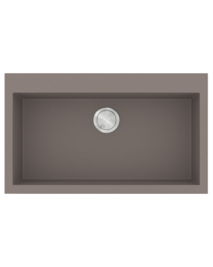 Νεροχύτης Κουζίνας 60x50cm Ένθετος Eρμάριο 60cm Γρανίτης Sanitec Ultra Granite 809-34-Sienna