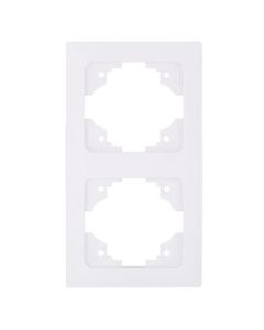 ΠΛΑΙΣΙΟ 2 ΘΕΣΕΩΝ ΛΕΥΚΟ ΚΑΘΕΤΟ Eurolamp 152-12025