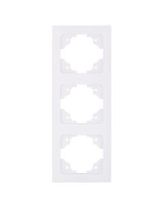 ΠΛΑΙΣΙΟ 3 ΘΕΣΕΩΝ ΛΕΥΚΟ ΚΑΘΕΤΟ 152-12026