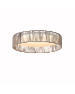 Πλαφονιέρα Οροφής Paper Fest Γκρι 53xH10cm Led max 70w 5100lm CCT 3000-6000K Dimmable by Remote Control Sun Light CAVO-50G 