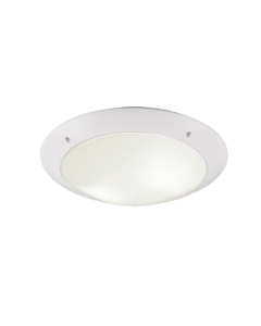 Πλαφονιέρα Οροφής Λευκή 33xH9cm Εξ.Χώρου IP54  2xE27 Trio Lighting Camaro R60502031