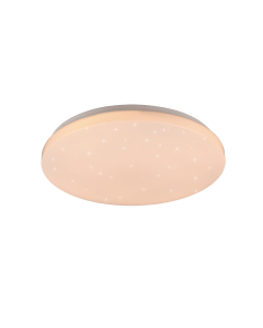 Πλαφονιέρα Οροφής Λευκή 38xH5cm LED SMD 18w 3000-6000K 2000lm Trio Lighting Kira R62381100