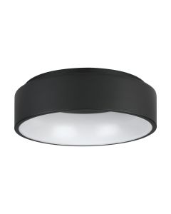 Πλαφονιέρα Οροφής Μέταλλο Μαύρο 45xH13,5cm LED 3000K 3000lm Ρυθμιζόμενη Eglo Marghera 2 390049