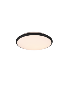 Πλαφονιέρα Οροφής Μαύρη 34xH6cm LED 20,5w 3000K 2300lm Trio Lighting Limbus R67021132