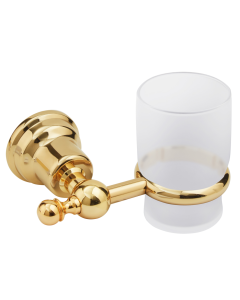 Ποτηροθήκη Γυαλί Χρυσό Bronze Art Imia 201A-20