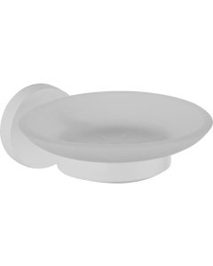 Σαπουνοθήκη Γυαλί Λευκό Bronze Art Fairmont MH08-10-AA