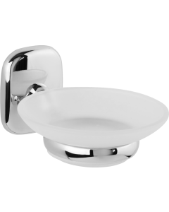 Σαπουνοθήκη Γυαλί Χρώμιο Bronze Art Hotelia MH01-10-10