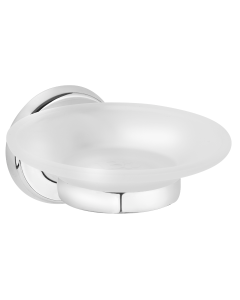 Σαπουνοθήκη Γυαλί Χρώμιο Bronze Art Moon 1014-10