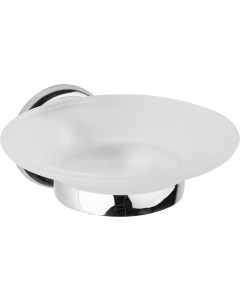 Σαπουνοθήκη Γυαλί Χρώμιο Bronze Art Toronto 1016-10