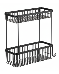 Σπογγοθήκη Διπλή Μαύρο Bronze Art Σπογγοθήκες 1698-MM-2