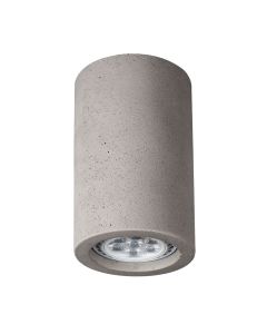 Σποτ D70x112mm Gu10 Grey Concrete Viokef Phenix 4160201