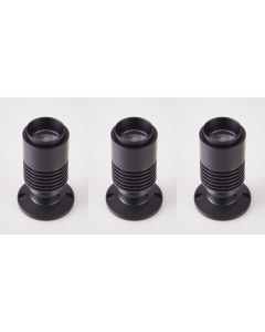 Σποτ Οροφής IP65 Μαύρο Ματ Movable & Zoomable SE-SPL-CMJ-BL-4K LED 3 LIGHT 3x2w 4000K Homelighting  Joint  77-9259*3