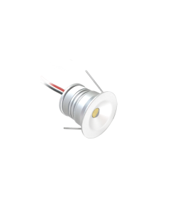 Σποτ Χωνευτό 1w Led 100lm 3000K Warm White 24V DC, IP65, Λευκό 3,5x2,55cm Σετ 9 τμχ. Viokef Royal 4223200