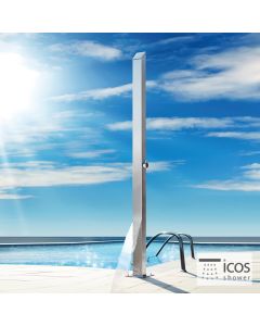 Στήλη Ντουζιέρας εξωτερικού χώρου DIKE, ICOS Inox AISI316 DIKE