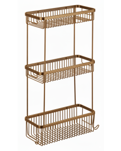 Τριπλή Γωνιακή Σπογγοθήκη Αντικέ Bronze Art Σπογγοθήκες 1698-41-3