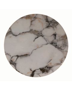 Φωτιστικό Απλίκα Επιτοίχια Λευκή Πέτρα D30m Led 12w 3000K 1500lm Sun Light BIANCA-30