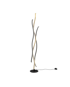 Φωτιστικό Δαπέδου Brass Matt 20xH138cm Led 28w 2300+3000+4000K 3250lm Trio Lighting Blaze 441210308