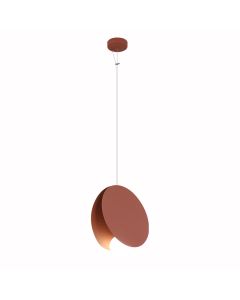 Φωτιστικό Κρεμαστό Terracotta 30xH180cm Led 6w 3300Κ 380lm Sun Light DAISY-6P-RD 