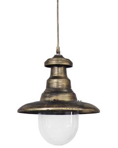 Φωτιστικό Πυροφάνι Μονόφωτο IP33 FLP-100K 1L BRONZE Heronia 26-0026