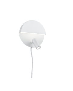 Φωτιστικό Τοίχου 16cm Λευκό Ματ Led 6w 3000K 600lm Trio Lighting Mario 222370231