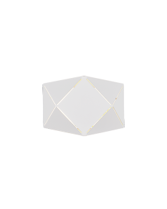 Φωτιστικό Τοίχου Λευκό Ματ 18xH13cm Led 6,5w 700lm 3000K Trio Lighting Zandor 223510131