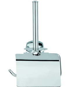 Χαρτοθήκη Διπλή Χρώμιο Bronze Art Eco 52H8-10-K