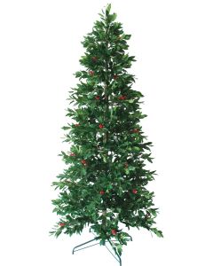 Χριστουγεννιάτικο Δέντρο Πράσινο με Γκι  Ø110 cm Ύψος 210cm Βάση Πτυσόμενη 004717