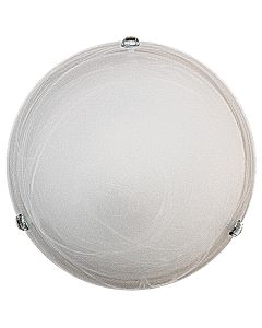 CCC 1701-30 WH ΠΛΑΦONΙΕΡΑ ΛΕΥΚΟ ΓΥΑΛΙ ΑΛΑΒΑΣΤΡΟ 2XE27 ARlight 0063047