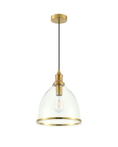 PDC 1491 AB 1/Φ ΔΙΑΦΑΝΗ ΓΥΑΛΙΝΗ ΚΑΜΠΑΝΑ ΜΕ ΜΠΟΡΝΤΟΥΡΑ ΟΞΥΝΤΕ 1ΧΕ27 ARlight 0084665