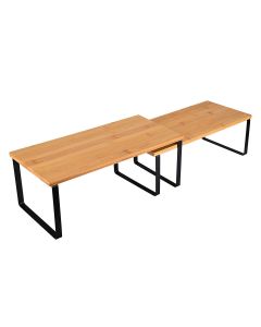 Ραφιέρα Οργάνωσης Πάγκου Σετ 2 τμχ. Estia Home Art Bamboo Essentials 01-17637