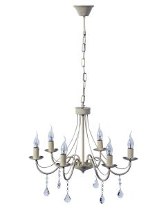 PDC 2188-6 AG 6/Φ ΟΛΛΑΝΔΕΖΑ ΕΚΡΟΥ ΜΕ ΧΡΥΣΗ ΠΑΤΙΝΑ & ΚΡΥΣΤΑΛΛΑ 6ΧΕ14 ARlight 0104275