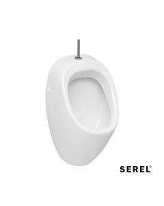 Oυρητήριο Orkide παροχή πάνω, χωρίς σιφών, SEREL White 0139U-300
