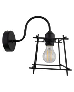 WLC 305 BK ΑΠΛΙΚΑ ΤΕΤΡΑΓΩΝΗ ΜΑΥΡΗ 1ΧΕ27 ARlight 0144107