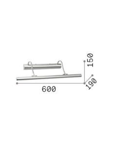 MIRROR-10 AP4 BRUNITO Ideal Lux 017310