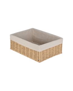 Κουτί Αποθήκευσης & Οργάνωσης 32x24x12cm με Εσωτερική Επένδυση Estia Home Art Botanica 02-18825