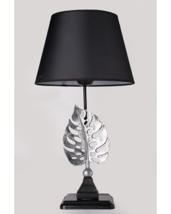 TLT 1267-NM ΕΠΙΤΡΑΠΕΖΙΑ ΛΑΜΠΑ ΜΑΥΡΗ ΜΕ ΦΙΓΟΥΡΑ ΦΥΛΛΟ ΝΙΚΕΛ ΜΑΤ ARlight 0203035