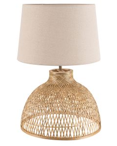 TLC 6825-40 BG ΕΠΙΤΡΑΠΕΖΙΑ ΛΑΜΠΑ ΜΠΑΜΠΟΥ ΦΥΣΙΚΟ ΜΕ ΑΡΑΙΗ ΠΛΕΞΗ ΑΜΠΑΖΟΥΡ ΜΠΕΖ 40ΕΚ 1ΧΕ27 ARlight 0204068