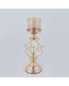 ΚΗΡΟΠΗΓΙΟ ΜΕΤΑΛΛΙΚΟ ΧΡΥΣΟ 15x32cm Eurolamp 752-24093