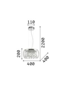 AUDI-80 SP5 TRASPARENTE Ideal Lux 031743