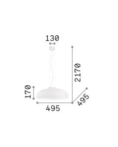 ARIA SP1 Ideal Lux 059679