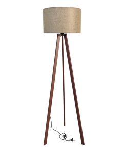 Φωτιστικό Δαπέδου με αμπαζούρ H143 cm FLW-02 Heronia 09-0127