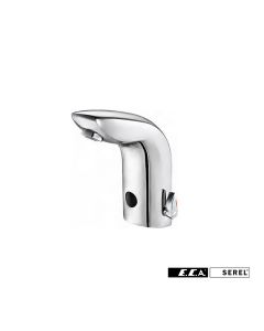 Μπαταρία Νιπτήρα Ηλεκτρονική SEREL ECA Chrome 102108234-100