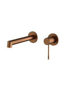 Orabella Terra Rose Gold - Μπαταρία νιπτήρος, εντοιχισμού 2 οπών 10255