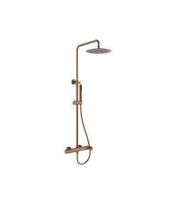 Orabella Aspen Rose gold - Στήλη ντουζ με στρόγγυλη κεφαλή Φ250 10446