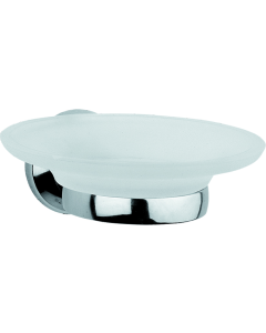 Σαπουνοθήκη Γυαλί Χρώμιο Bronze Art Hotel 10H7-10