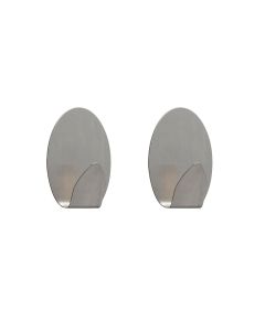 Tiger Baseline Σετ των 2 Άγκιστρο medium Brushed stainless steel 1111530942  1111530942