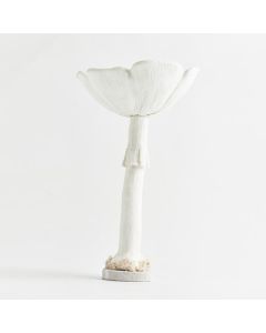 ΜΑΝΙΤΑΡΙ, ΛΕΥΚΟ, ΜΕ ΛΕΥΚΟ ΚΟΡΜΟ, 25x25x42cm Eurolamp 600-44067