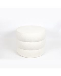 ΣΚΑΜΠΟ ΜΠΟΥΚΛΕ ΥΦΑΣΜΑ ΛΕΥΚΟ 48x48x39cm Eurolamp 750-12016